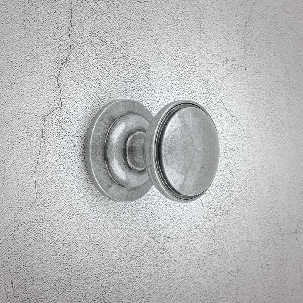 Devoran 70mm Centre Knob - Pewter